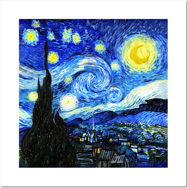 Starry Starry Night Wall Art by Ellador